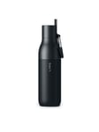 LarQ Insulated Bottle Obsidian Black 500ml w. flip