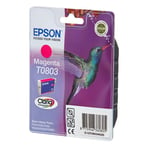 EPSON ORIGINAL T0803 Magenta INK CARTRIDGE RX560 RX585 RX685 PX650 PX700W T0807