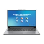 Lenovo IdeaPad 1 | 15 inch Full HD Laptop | Intel Pentium Silver N6000 | 4GB RAM | 128GB eMMC | Windows 11 Home in S Mode | Cloud Grey | Microsoft 365 Personal