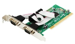 Autre Adaptateur de carte PCI, convertisseur 2 ports RS232 RS-232 Port série COM DB9 à MCS 9865 industrie série Nipseyteko