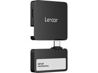 Lexar 1TB Professional Go USB 3.2 Gen 2 Portable SSD with Hub