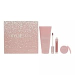 Kylie Skin By Kylie Jenner Kylie’s Glam Beauty Set Cleanser, Scrub, Lipstick