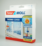 Tesa Insulating Window Cover | Stops Cold & Saves Energy | Film 4m x 1.5m