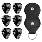 The Punisher Capodastre pour guitare électrique, acoustique et basse avec médiators, équipement durable et accessoires de guitare 0,71 mm