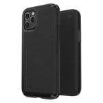 iPhone 11 Pro Speck Presidio Folio Leather Deksel m. Kortlomme - Svart