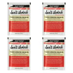 4x Aunt Jackie's Flaxseed Don’t Shrink Elongating Curling Gel 1.75 oz/50g