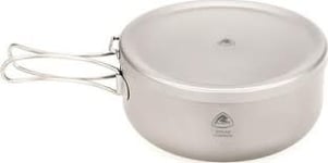 Robens Ori Titanium Pot with Plate/Lid Grey, OneSize