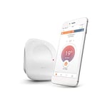 Somfy 2401499 - Thermostat connecté radio | Thermostat sans fil pour chauffage ou chaudière individuelle | Contact sec | Compatible Amazon Alexa, l'Assistant Google & TaHoma (switch)