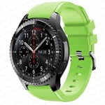 (vihreä) Ranneke Samsung Galaxy Watch 4 44mm 40mm 5 pro active 2 Gear s3 silikoni correa rannekoru Huawei kello GT/2/3 ranneke|