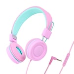 Children'S Headphones Headset Wired  Laptop Tablet Phone for Learning2338