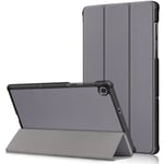 Housse Lenovo M10 FHD Plus TB-X606F (10.3 Pouces) - Léger PU Cuir Antichoc Etui Tablette Coque Lenovo M10 FHD Plus - Gris