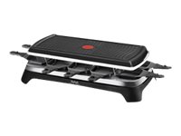 Tefal Re 4588 - Raclette/Grill - 1.4 Kw - Rostfritt Stål/Svart