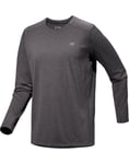 Arc´teryx Cormac Crew LS løpetrøye herre Black Heather X000007665 L 2024