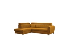 Hoffman Sofa med Sjeselong 3-seter - Oransje 3 seters sofa divan