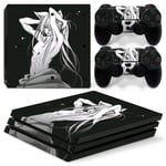 Kit De Autocollants Skin Decal Pour Console De Jeu Professionnelle Ps4 Neptune, T1tn-P4pro-6784