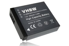 Batterie vhbw 600mAh (7.2V) avec puce pour appareil photo Panasonic Lumix DMC-GM1, DMC-GM1KS remplace DMW-BLH7, DMW-BLH7E, DMW-BLH7PP.
