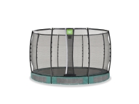 EXIT Allure Premium nedgravet trampolin ø366cm - grøn