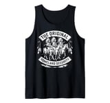 Native American Horse Rider Homeland Security USA Pride Tank Top