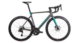 Velo de route wilier triestina filante slr shimano ultegra di2 12v 700 mm gris vert iride 2023