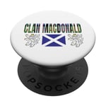 Clan McDonald Tartan Nom de famille écossais Scotland Pride PopSockets PopGrip Adhésif