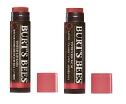 Burt's Bees - Tinted Lip Balm - Rose 2-Pack