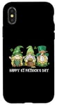 Coque pour iPhone X/XS Gnomes irlandais heureux de la Saint-Patrick