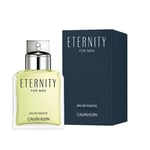 CK CALVIN KLEIN ETERNITY FOR MEN 50ML EAU DE TOILETTE SPRAY BRAND NEW & SEALED