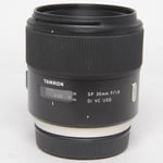 Tamron Used SP 35mm F1.8 Di VC USD Lens - Canon Fit