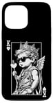 Coque pour iPhone 13 Pro Max Cupid Valentine King Of Hearts Card Poker Player