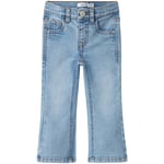 Name It Nmfpolly Boot Jeans til småbarn, Light Blue Denim