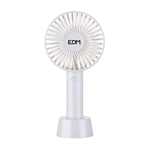 Zarivy Ventilateur à main rechargeable, 4,5 W, compact et pratique. Avec pales de 10,6 x 6,5 x 22 cm, idéal pour vous rafraîchir n'importe où. Emportez-le avec vous et profitez de l'air frais !