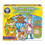 Orchard Toys Times Tables Heroes - 2 in 1 Maths Games for Kids with Multiplicati