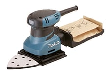 Makita Fist Orbital Sander BO4565J,Black, Blue,23x450 mm