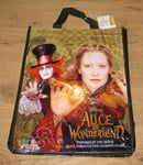 Disney Store Alice Through The Looking Glass Shopper Bag Shopping Wonderland Mad