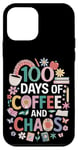 Coque pour iPhone 12 mini Fan de 100 Days of Coffee Teacher