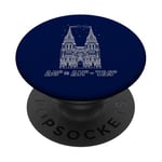 Formule d'énergie libre Cathédrale Physique Mathématiques PopSockets PopGrip Adhésif