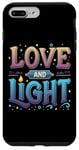 Coque pour iPhone 7 Plus/8 Plus Célébration des fêtes de Hanoukka Love and Light