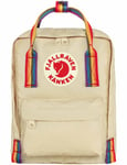 Unisex Fjallraven Men's Kanken Mini Rainbow Backpack - Light Oak-Rainbow Pattern