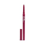 3INA MAKEUP - The Automatic Lip Pencil 390 - Violet foncé - Crayon a Lèvres Violet foncé Matte Longue Tenue - Lip Liner Waterproof avec Taille-Crayon Intégré - Vegan - Cruelty Free