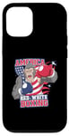 Coque pour iPhone 12/12 Pro America Red White Boxing Pride - Gorilla Boxing