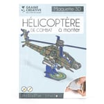 Maquette - Puzzle - 3D - Hélicoptère de combat - 57 pièces - Dès 8 ans