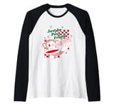 Just Be Paul Frank Julius Monkey Hot Dog Raglan Baseball Tee