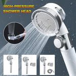 Pomme de douche haute pression réglable, 3 Types, économie d'eau, tuyau perforé, outil de salle de bain