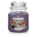 Yankee Candle Plum Berry Crumble Home Inspiration Medium Jar 340g 12oz