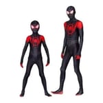 Spiderman Costume Miles Morales Cosplay Vuxna Halloween 170