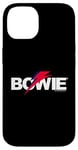 iPhone 14 David Bowie Aladdin Sane Lightning Bolt Logo Case