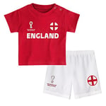 England, Official Fifa 2022 Tee & Short Set Away Country Tee & Shorts Set, Children's Large, Age 4