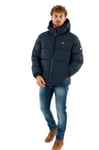 Tommy Jeans Doudoune Homme Essential Down Jacket Chaude, Bleu (Dark Night Navy), L