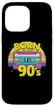 iPhone 14 Pro Max Born in the 90's Cassette Retro Look 90s Fans 90s Case