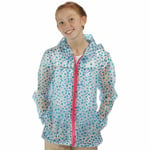 Regatta Boys & Girls Epping Transparent Waterproof Rain Mac Jacket